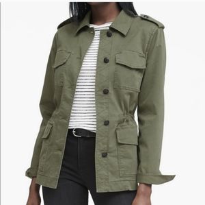 Banana Republic Twill Utility Jacket Sz S